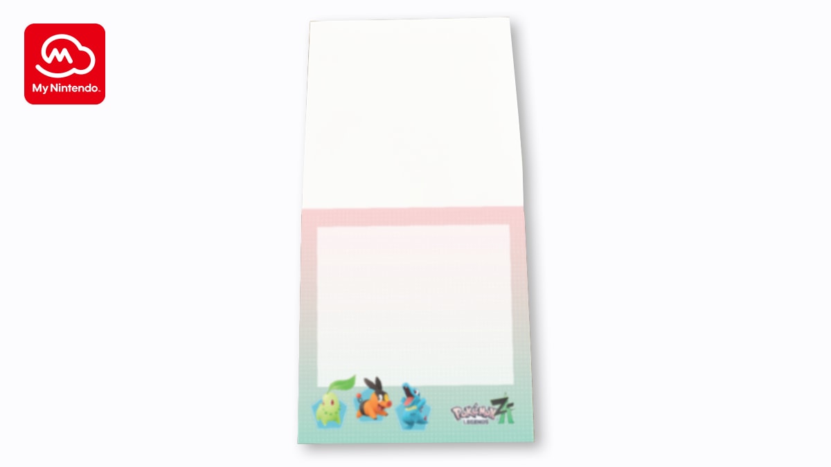 Pokémon™ Legends: Z-A Memo Pad - Nintendo Official Site